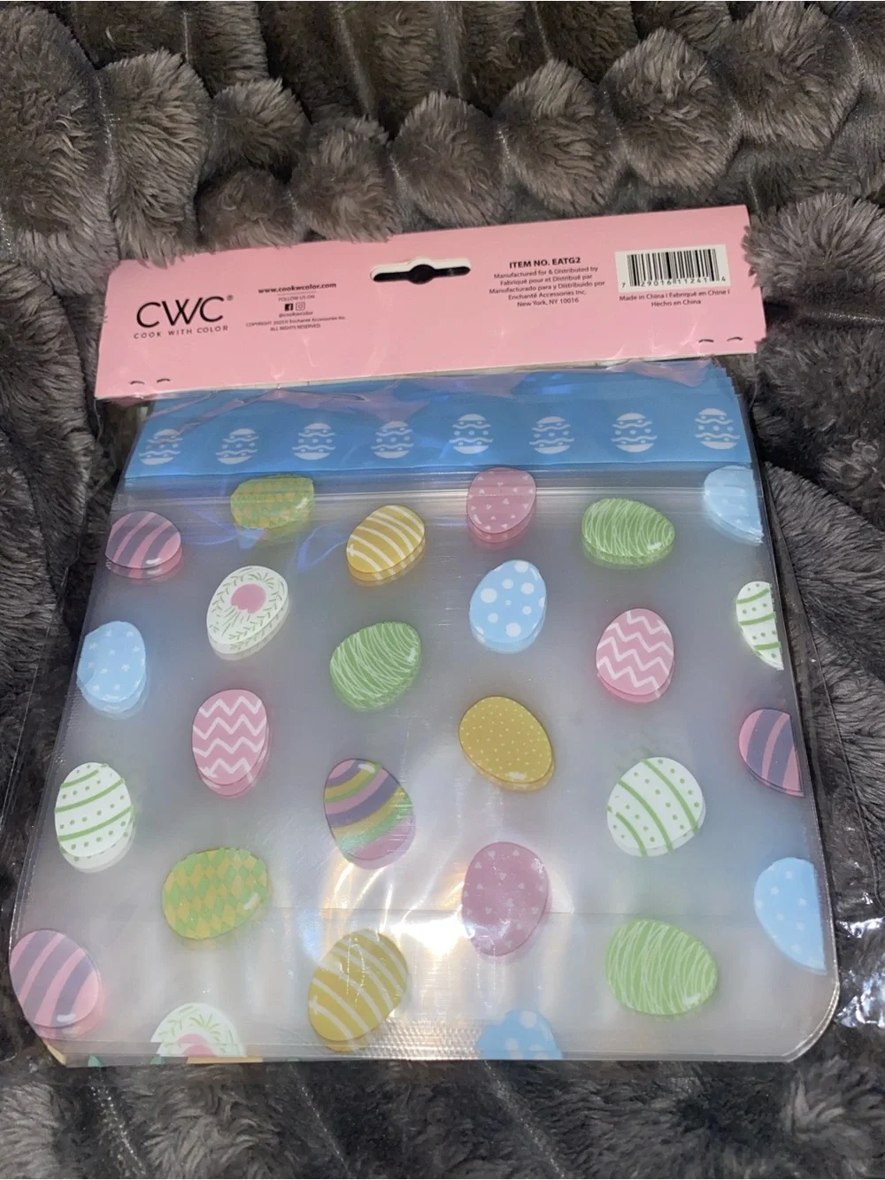 Pastel Easter Resealable Treat Bags - Multicolor